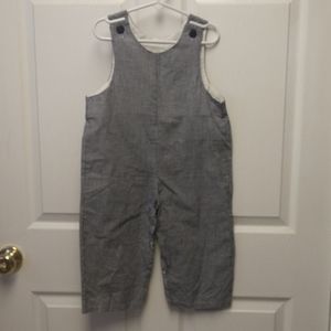 NWT Heavenly Kids Gingham Romper 4T